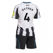 Newcastle United Sven Botman #4 Hemmaställ Barn 2025-26 Korta ärmar (+ Korta byxor)